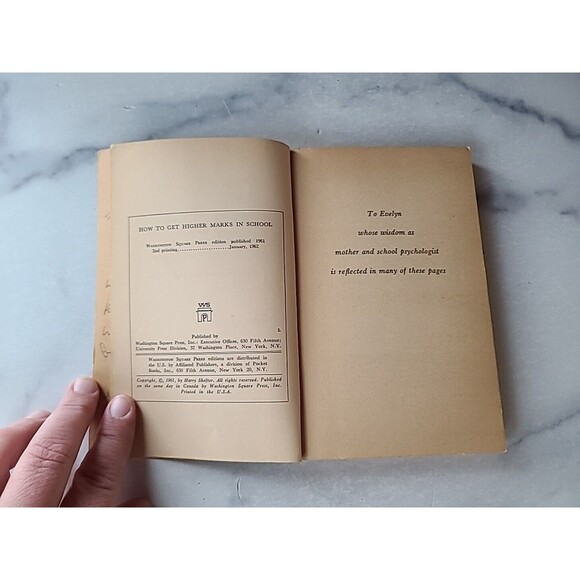 How To Get Higher Marks In School By Harry Shefter Paperback - Picture 4 of 10